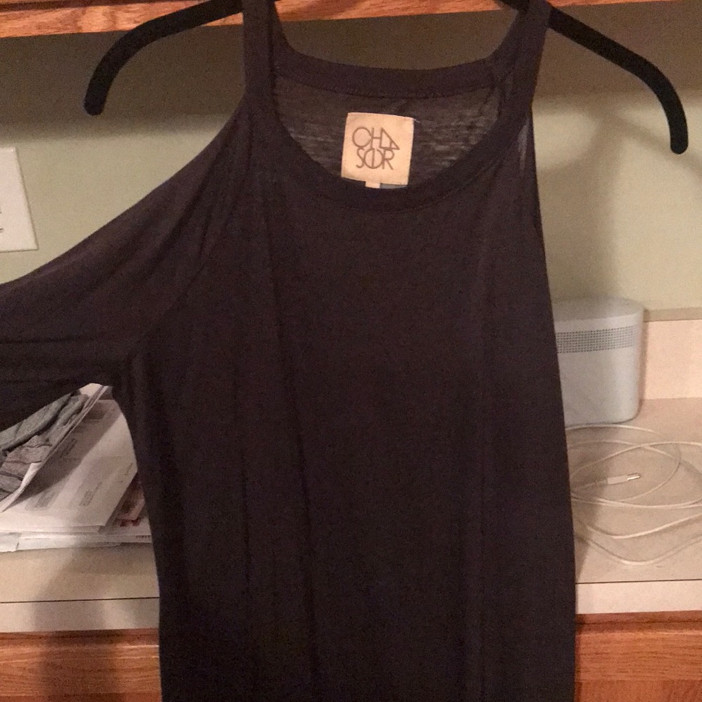 Cold shoulder long sleeve